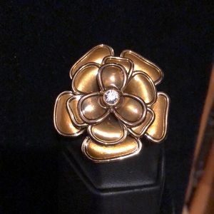 Latasia Gold-Tone Adjustable Ring